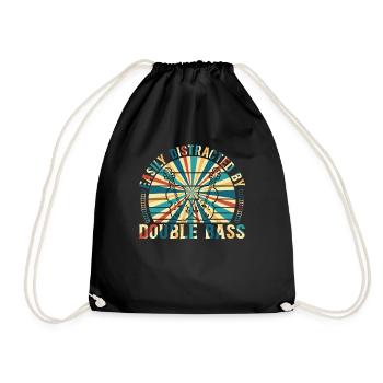 Facilement distrait par la contrebasse - contrebasse Pla - Sac de sport léger - noir - Devant