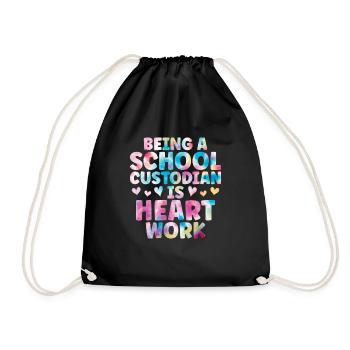 School officials - Drawstring Bag - black - Front