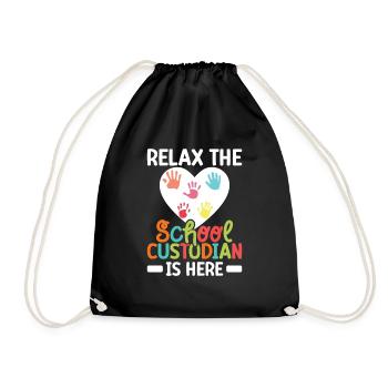 School officials - Drawstring Bag - black - Front