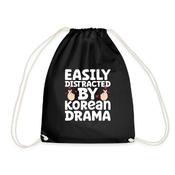 K-Drame - Sac de sport léger - noir - Devant