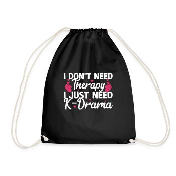 K-Drame - Sac de sport léger - noir - Devant