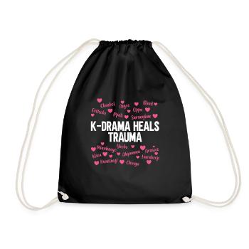 K-Drame - Sac de sport léger - noir - Devant