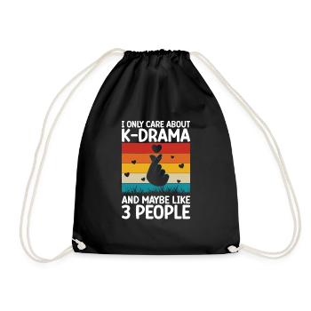 K-Drame - Sac de sport léger - noir - Devant