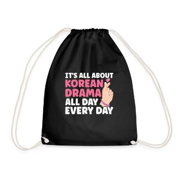 K-Drame - Sac de sport léger - noir - Devant