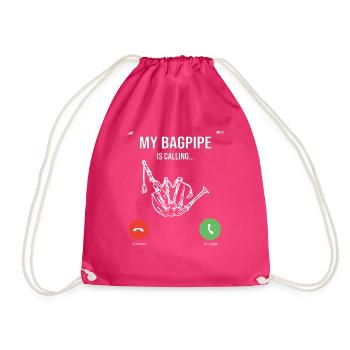 Cornemuse Kilt Écossais Beat Cornemuse - Sac de sport léger - fuchsia - Devant