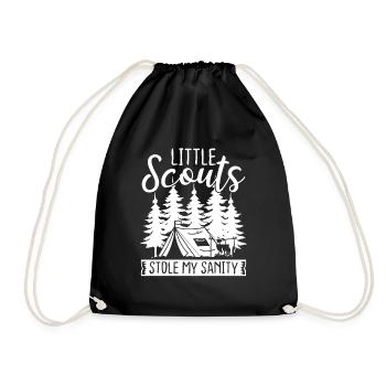 Girl Scout Leader Little Scouts stole my Sanity - Turnbeutel - Schwarz - Vorne