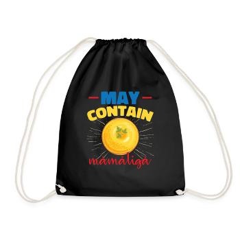 Peut contenir Mamaliga - Sac de sport léger - noir - Devant