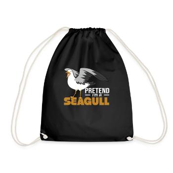 Mouette - Sac de sport léger - noir - Devant