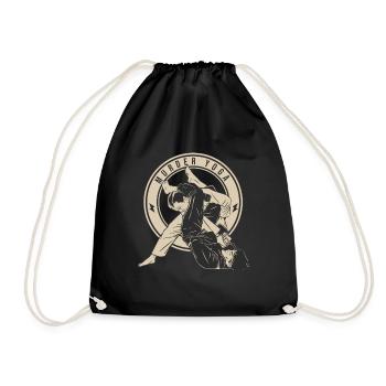 Wrestling Murder Yoga Martial Arts Fifhter - Turnbeutel - Schwarz - Vorne