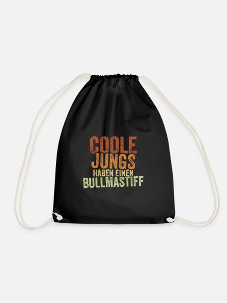 Bullmastiff - Turnbeutel - Schwarz