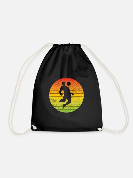 Fußballspieler Fußballer Fußball Fußballtrainer - Turnbeutel - Schwarz
