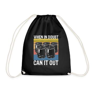 Homesteading Canning Season Homegrown Food - Drawstring Bag - black - Front