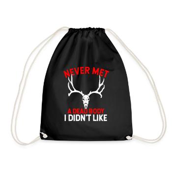 Taxidermiste Collecter les cadavres Taxidermie fluide - Sac de sport léger - noir - Devant