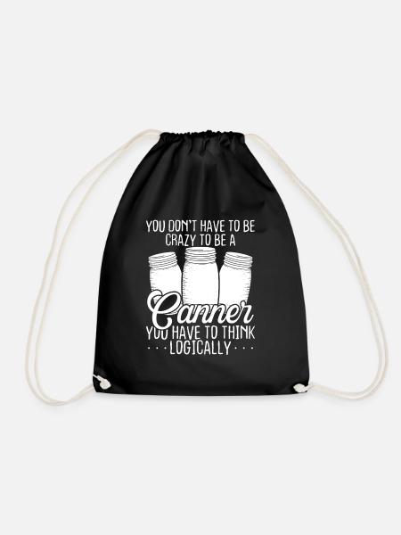 Canner Food Perservation Homestead Canning Season - Turnbeutel - Schwarz
