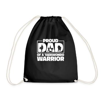 Taekwondo Père Taekwondo - Sac de sport léger - noir - Devant