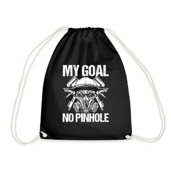 Automotive Car Painting My Goal Pinholes Vehicle - Turnbeutel - Schwarz - Vorne
