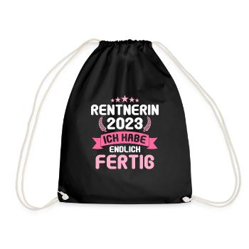 Rente 2023 Retraite Adieu Retraité 2023 - Sac de sport léger - noir - Devant