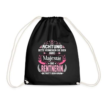Pension 2023 Retirement Farewell Pensioner 2023 - Drawstring Bag - black - Front