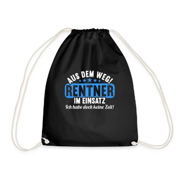 Pension 2023 Retirement Farewell Pensioner 2023 - Drawstring Bag - black - Front