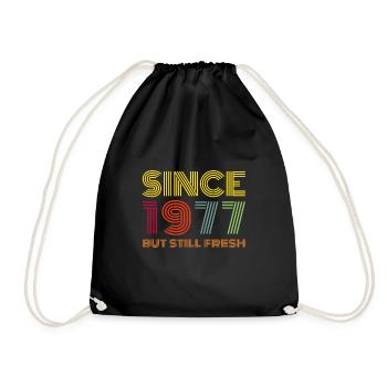 Depuis 1977 - Sac de sport léger - noir - Devant