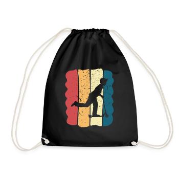 Scooter Stunt Scooter pour enfants Rétro - Sac de sport léger - noir - Devant