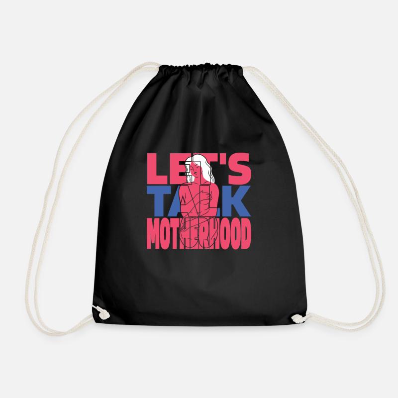 Maman Mère Maternité - Sac de sport léger - noir