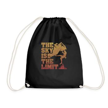 Le ciel est la limite Alpine Outdoor Speed - Sac de sport léger - noir - Devant
