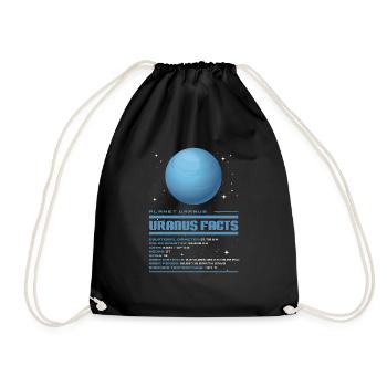 Uranus - Sac de sport léger - noir - Devant