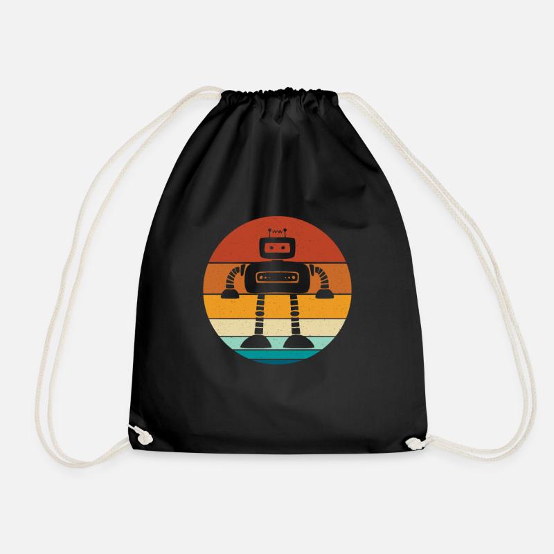 Robot - Sac de sport léger - noir