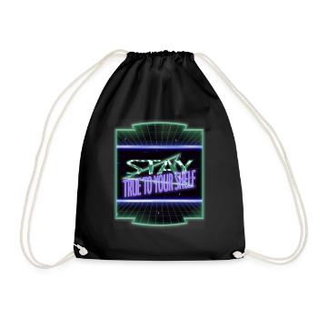 Fan de livre de déclaration d’idée d’anniversaire vert - Sac de sport léger - noir - Devant