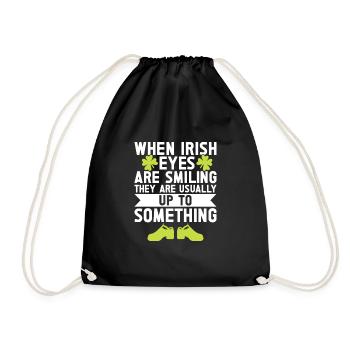 Irish Dance St. Patrick's Dance - Drawstring Bag - black - Front