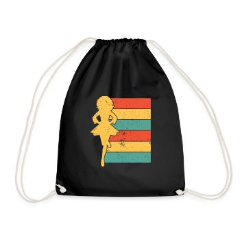 Irish Dance St. Patrick's Dance - Drawstring Bag - black - Front