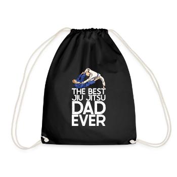Jiu Jitsu Dad Gi Jiu - Turnbeutel - Schwarz - Vorne