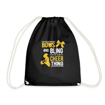 Broyer et souffler C’est une chose de joie - Sac de sport léger - noir - Devant