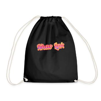 Vintage Thaïlande Holiday Asia Thai Khao Lak - Sac de sport léger - noir - Devant