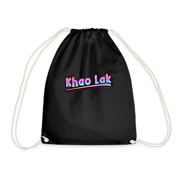 Vintage Thaïlande Holiday Asia Thai Khao Lak - Sac de sport léger - noir - Devant