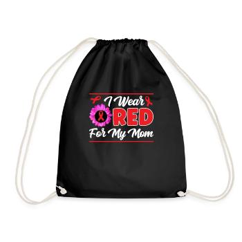 Maladie cardiaque - Sac de sport léger - noir - Devant
