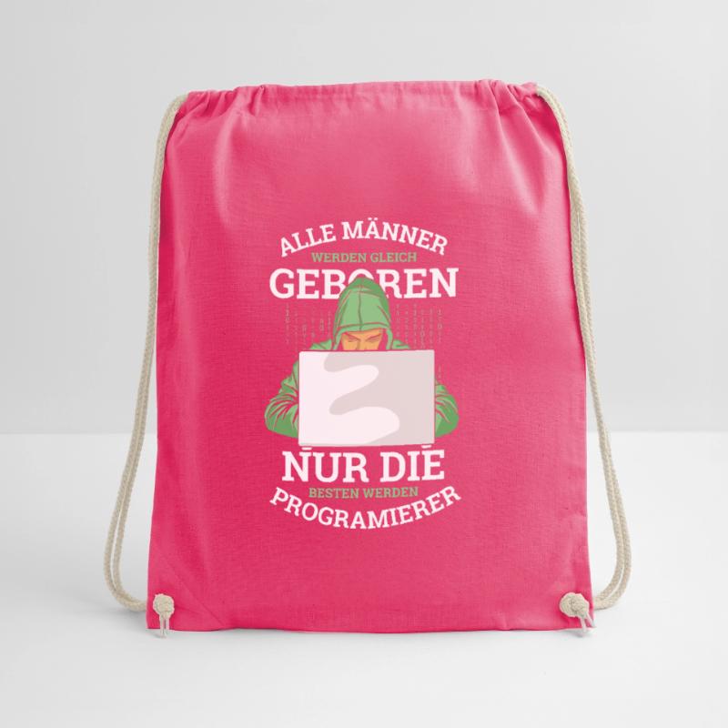 Entwickler Coder Programmierer Turnbeutel