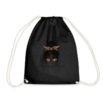 Wash workers - Drawstring Bag - black - Front