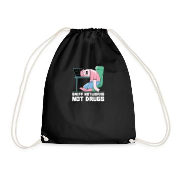Hacker Programmeur Développeur Informatique - Sac de sport léger - noir - Devant