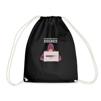 Hacker Programmeur Développeur Informatique - Sac de sport léger - noir - Devant