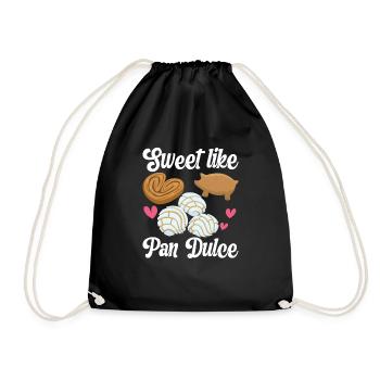 Conchas Pan dulce Latina Espagnol - Sac de sport léger - noir - Devant