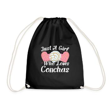 Conchas Pan Dulce Latina Espagnol - Sac de sport léger - noir - Devant