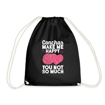 Conchas Pan Dulce Latina Espagnol - Sac de sport léger - noir - Devant