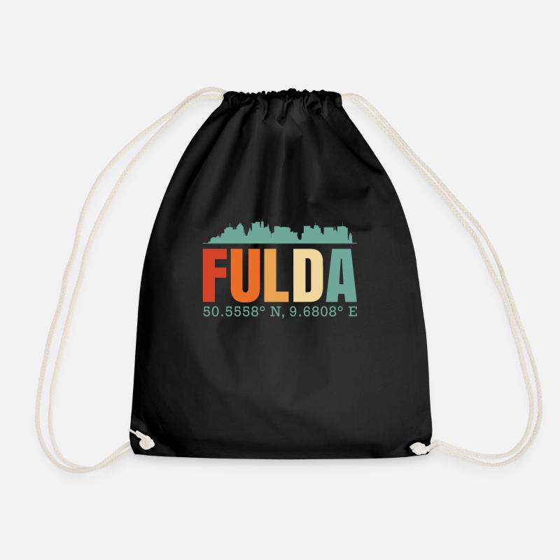Fulda - Turnbeutel - Schwarz