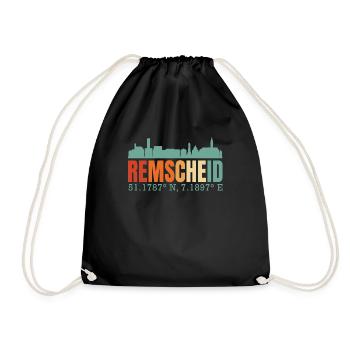 Remscheid - Drawstring Bag - black - Front