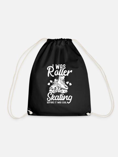Rollschuhe - Turnbeutel - Schwarz