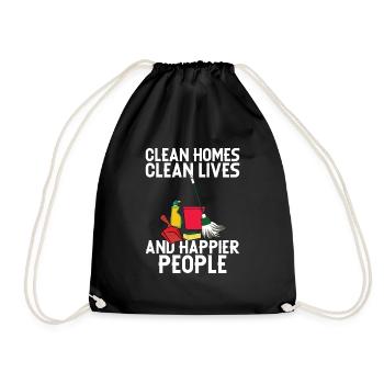 Ménage - Sac de sport léger - noir - Devant