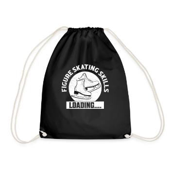 Chargement des habiletés de patinage artistique.... Patineur sur glace Ice S - Sac de sport léger - noir - Devant