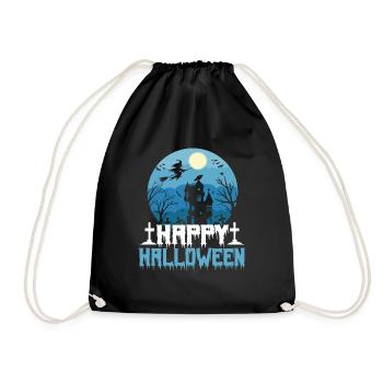 Bonne tenue d’Halloween pour le 31 octobre - Sac de sport léger - noir - Devant